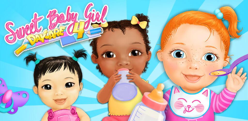 Sweet Newborn Baby Girl : Kids Nursery Daycare & Babysitter Game::Appstore  for Android