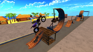 Carreras de bicicleta Trucos y Ramp Riding screenshot 0