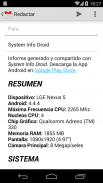 System Info Droid (Info, Herramientas y Benchmark) screenshot 6