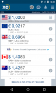 XE Currency - conversor e dinheiro transferências screenshot 5