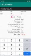 ZB Calculator - Broker Calculator screenshot 4