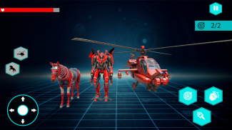 Horse Robot War Game: Car Game screenshot 1