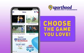 Sporthood:Community Sports App screenshot 2
