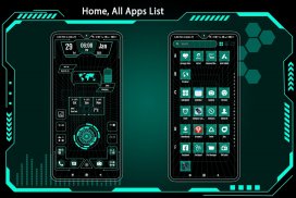 High Style Launcher 2020 - HiTech-Startbildschirm screenshot 6