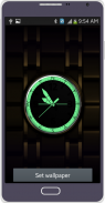 Clock Live Wallpaper screenshot 1