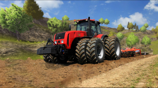 Traktor Pemandu Percuma Traktor berkebun Simulator screenshot 0