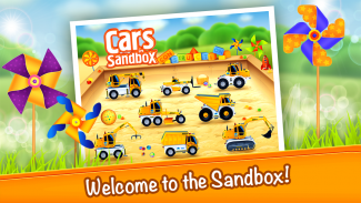 Cars in Sandbox (app 4 kids) screenshot 4