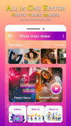 Lyrical Video Status Maker with Photo Video Maker screenshot 1