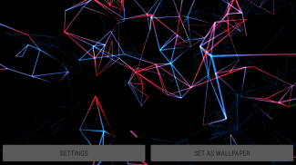 Neon Particles 3D Live Wallpaper screenshot 14