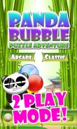 Panda Bubble Puzzle Adventure screenshot 0