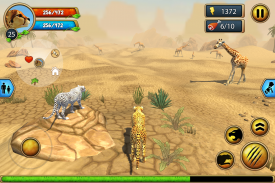 Cheetah Sim 3d Juegos: Animal screenshot 4