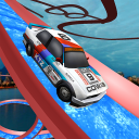 Sports Cars Water Slide - Water Slide Racing Games