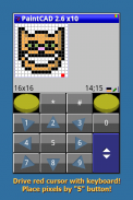 PaintCAD pixel art editor screenshot 2