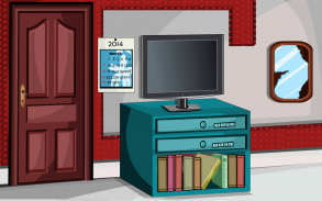 Escape Game-Red Living Room screenshot 12
