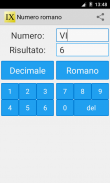 Numeri romani screenshot 2