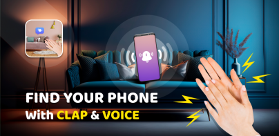 Find Lost Phone By Clap, Voice