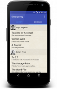 Famous poetry and poets (free) screenshot 1