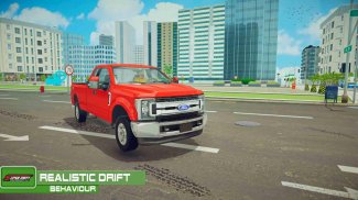 F250 Super Car: City Speed Drifting Simulator screenshot 8