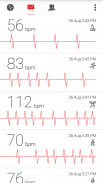 심박동 기록기 - Cardiograph screenshot 2