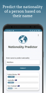 Nationality Predictor screenshot 2