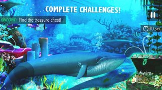 Blue Whale Simulator - Game screenshot 5