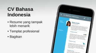 CV Bahasa Indonesia screenshot 2