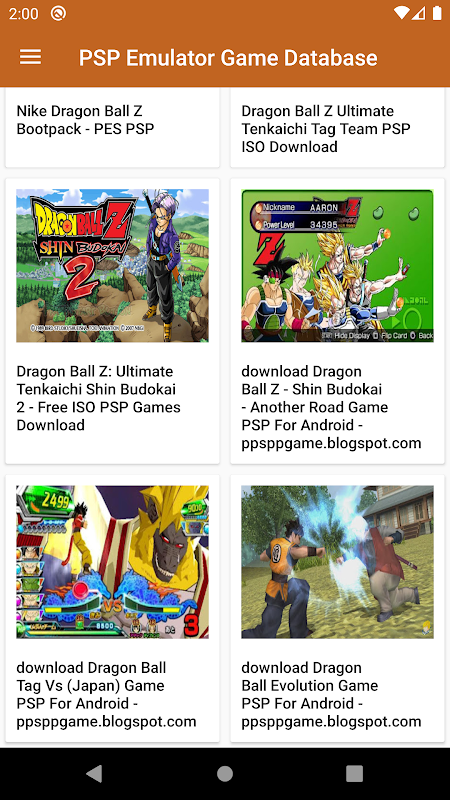 Cheat Dragon Ball Z Budokai Tenkaichi 3 APK برای دانلود اندروید