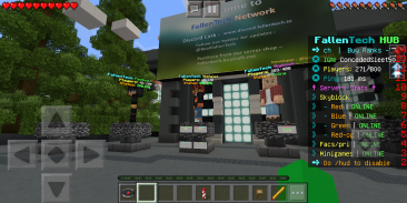 Minecraft pe online gameplay screenshot