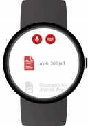 Documents for Wear OS (Android Wear) screenshot 0
