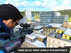 Hoverboard Sniper Shooter Team screenshot 8