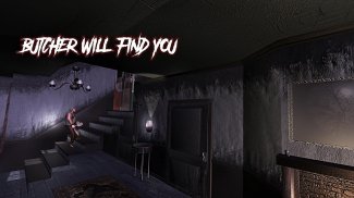 Horror Escape 3D - Scary Butcher Hide or Seek Game screenshot 0