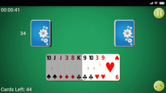 One-handed Solitaire screenshot 0