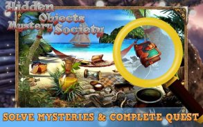 Hidden Objects Mystery Society Games 100 levels screenshot 2