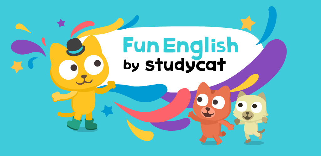 Fun English. English for fun. Studycat. Funny English game.