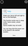 Shake Flashlight LED Pro screenshot 5