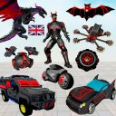 Bat Robot Transform Truck Icon