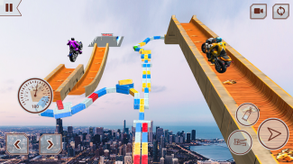 Mega Ramp Bike Stunts Racing screenshot 5