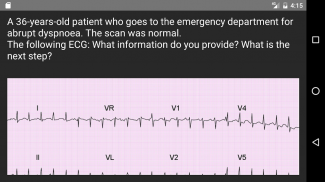 ECG 100 Clinical Cases screenshot 3