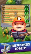 Clicker Mine Idle Tycoon - Gold Miner Heroes Free screenshot 4