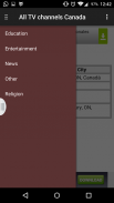 chaînes de télévision Canada screenshot 0