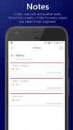School Hub - Timetable, Subjects, Agenda, Notes screenshot 2