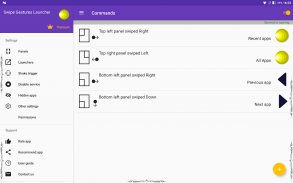 Swipe Gestures Launcher - Edge Screen, Edge bar s8 screenshot 8