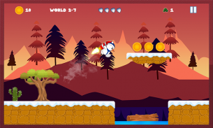 Snowman Dash: Epic Jump & Run screenshot 1