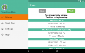 Work Diary Mate screenshot 1
