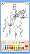 Horse coloring pages game screenshot 6