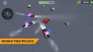 Polizei ausweichen: Auto Spiel screenshot 2