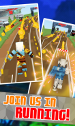 DotA Heroes Minecraft Skins Running Block 3D Adventure Games screenshot 1