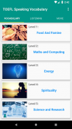 TOEFL Vocabulary & Listening screenshot 0