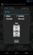 Army PFT Calculator by Dynera screenshot 3