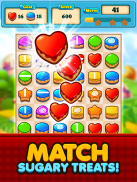 Cupcake Match 3 Games No Wifi screenshot 1